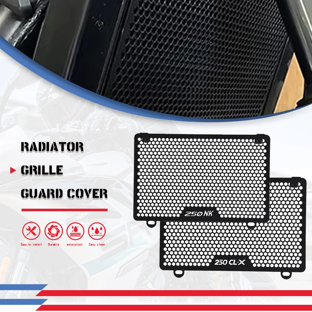 

2023 для CFMOTO 250NK 300NK 250CLX 2022-2024 CLX CL-X CLX250, мотоцикл 250 300 NK, решетка радиатора, защитные детали