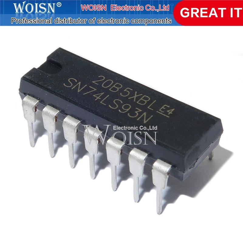 10PCS SN74LS93N 74LS93 DIP-14