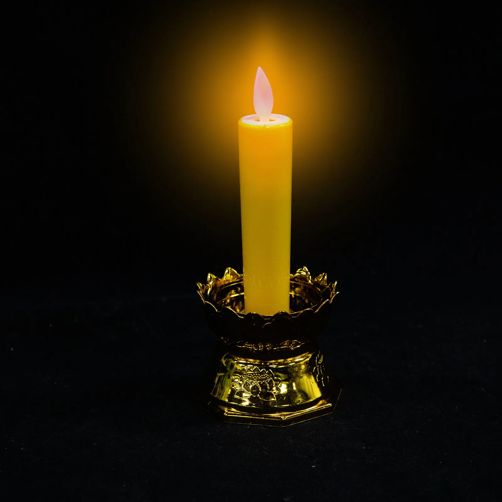 Velas Led que funcionan sin llama, luces eléctricas para decoración del hogar, iluminación ambiental segura para