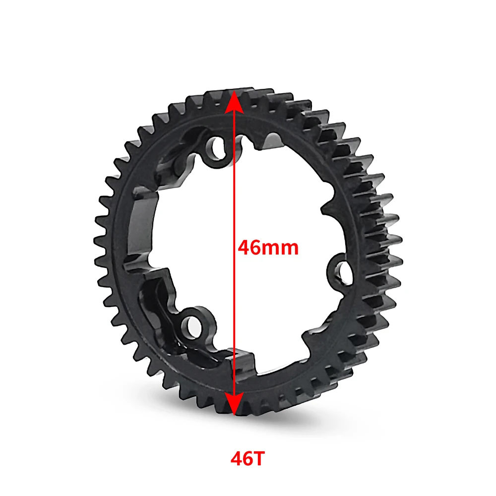 AXSPEED الصلب M1 حفز والعتاد 46T/50T/51T // 52T/54T ل X-Maxx 1/5 E-REVO 2.0 VXL Maxx 4S 1/10 XO-1 1/7 RC قطع غيار شاحنة كبيرة للسيارة #4