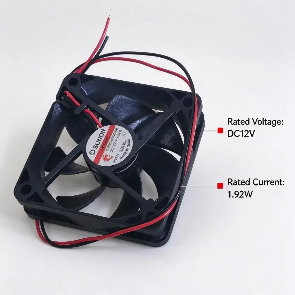 SUNON ME60151V1-000C-A99 DC 12V 1.92W 60x60x15mm 2-Wire Server Cooling Fan Case FAN