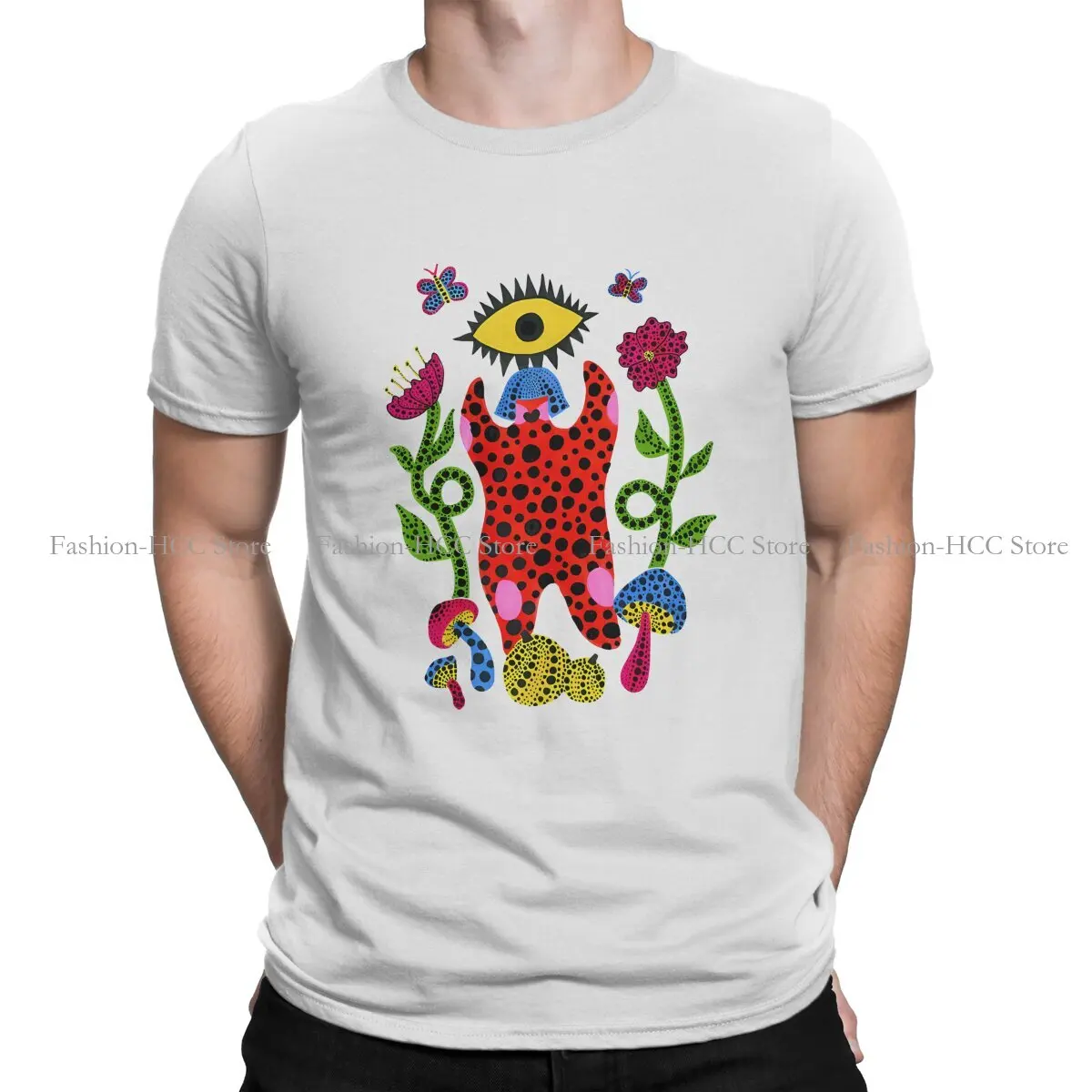 Yayoi Kusama Polyester TShirts Venus Nana Personalize Men's T Shirt New Trend Clothing