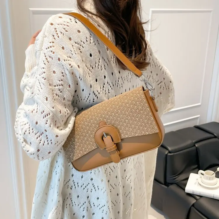 

2025 Fall Box Bag, Chic Shoulder Purse for Women, Minimalist Top Handle Tote, Textured Crossbody Bag, Luxe Day-to-Night Bag​