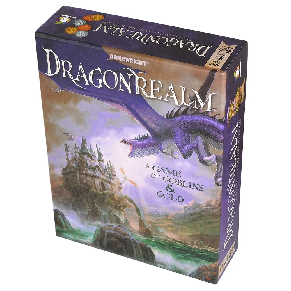 Dragonrealm Board Game A Strategy Card and Dice Game of Goblins & Gold Gamewright