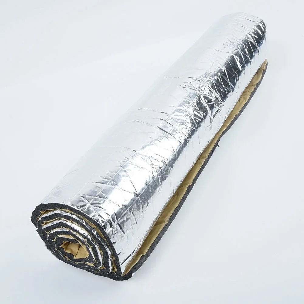 100x40cm 5mm Car Sound Proofing Deadening Vehicle Insulation Closed Cell Foam Interior Accessories Sound Heat Deadener