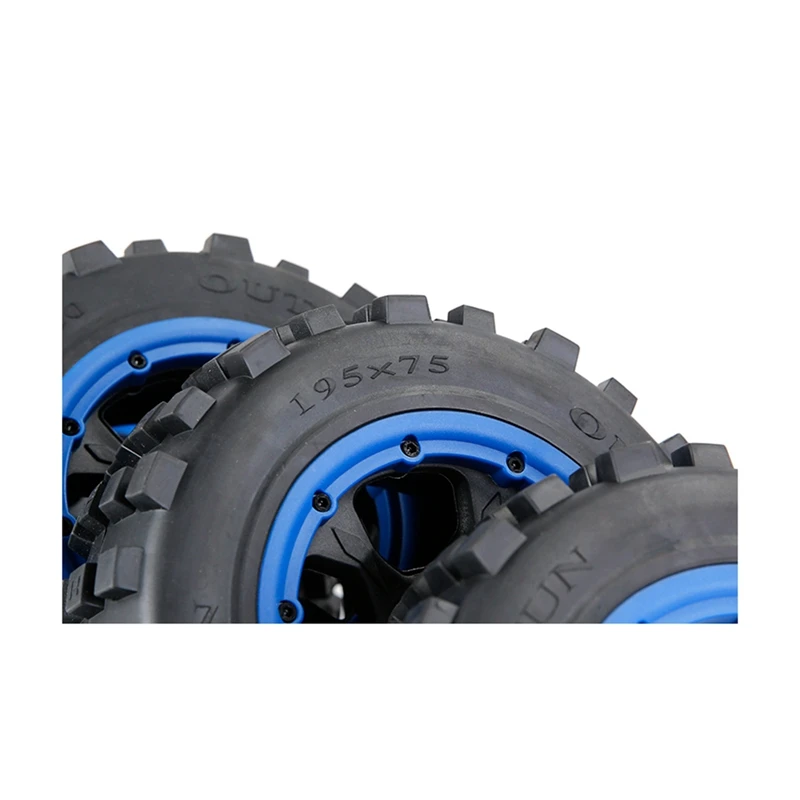 Off-Road Car Rear And Front Tyres For 1/5 HPI ROFUN BAHA ROVAN KM BAJA 5T/5SC/5FT Rc Car Toys Parts