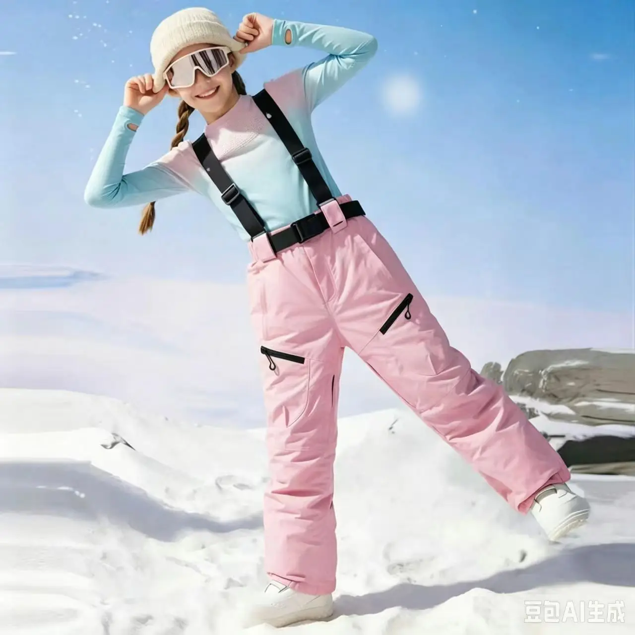 children's-outdoor-travel-waterproof-windproof-warm-snowpants-skiing-trousers-single-double-board-snowwear-mountain-sports-pants