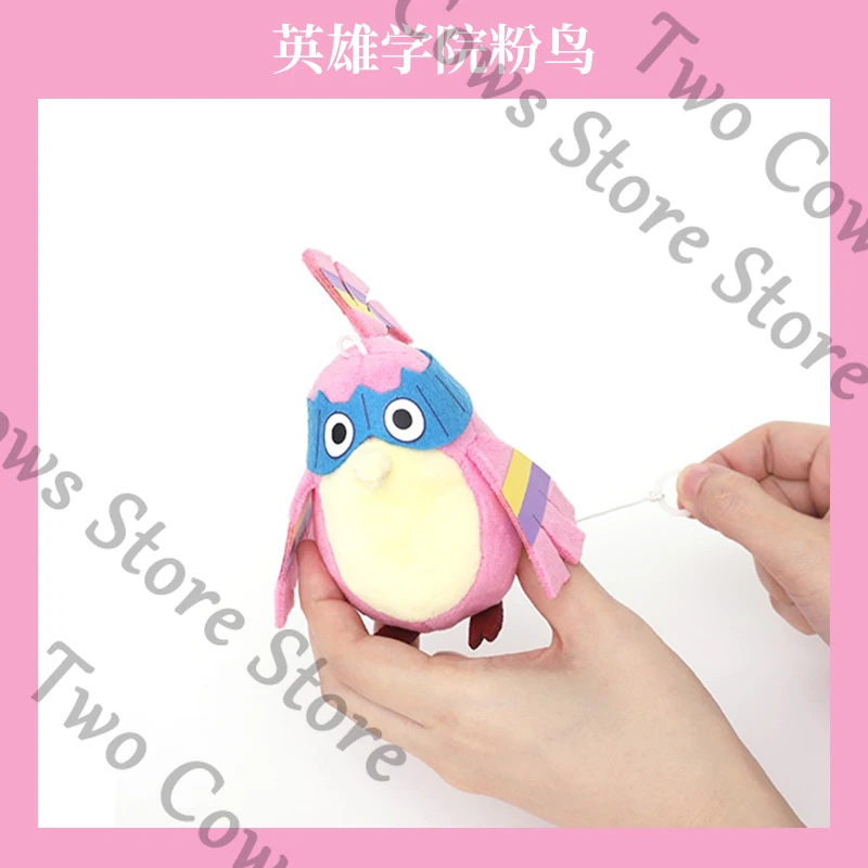 Genuíno meu herói academia mindinho anime pelúcia algodão boneca brinquedos bonecas maumet saco pingente chaveiro cosplay presente dos desenhos animados
