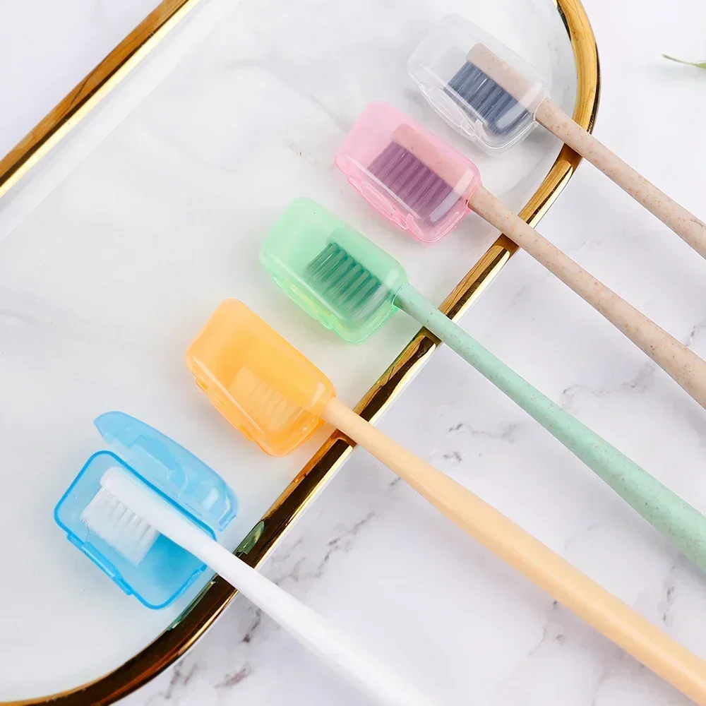 20/10/5Pc Toothbrush Head Cover Case Cap Portable Travel Hike Camping Brush Protect Teethbrush Storage Organizer Bathroom Supply