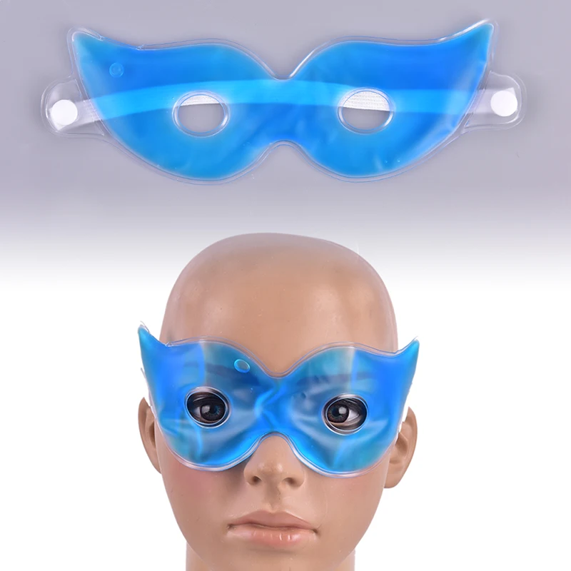 Ледяной гель для глаз, красота, маска для сна, уменьшение темных кругов, снимает усталость, Lessen, усталость глаз, цельный охлаждающий гель для глаз, патчи, маска