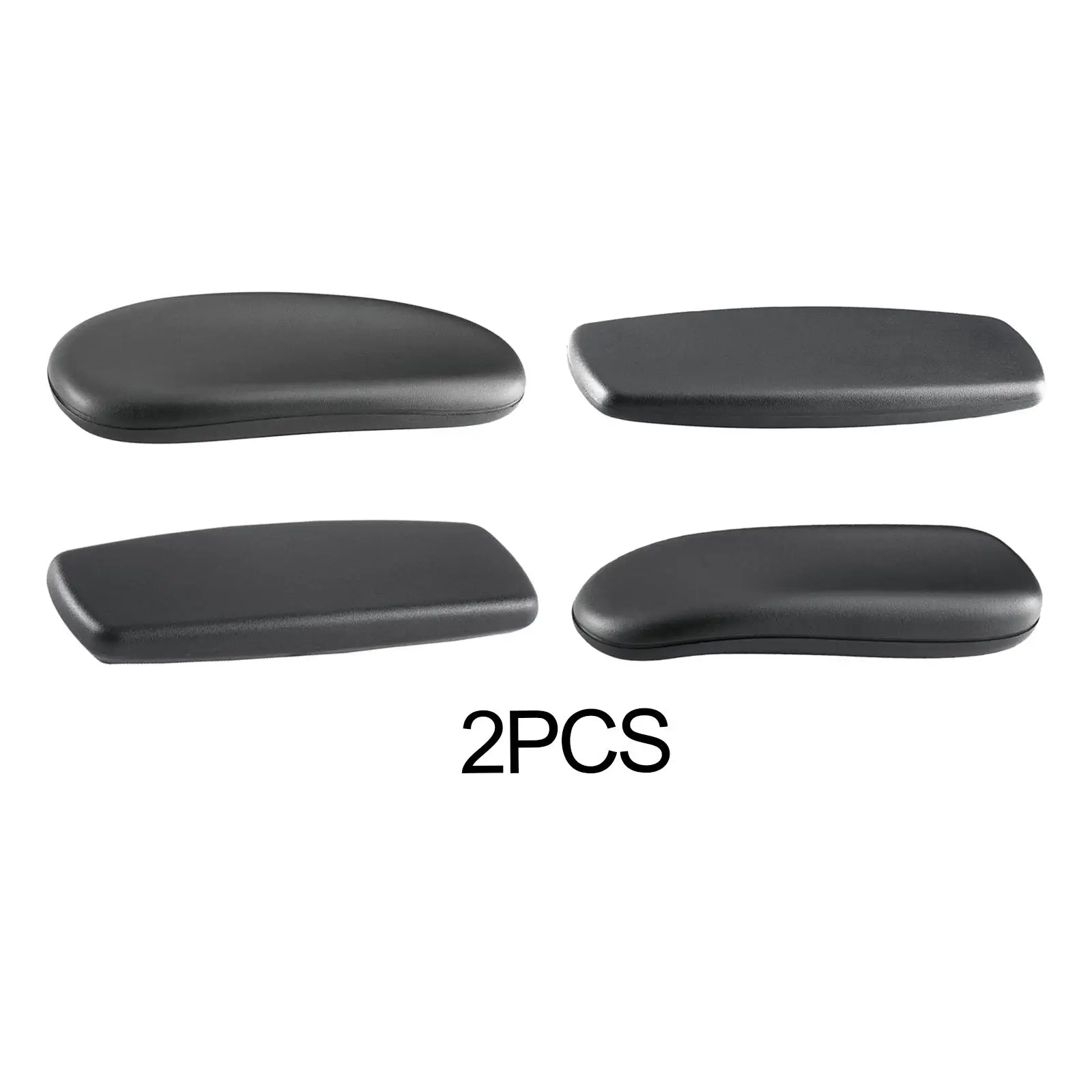 

Сменный подлокотник игрового кресла из 2 предметов, простая установка и простые универсальные аксессуары из черной искусственной кожи