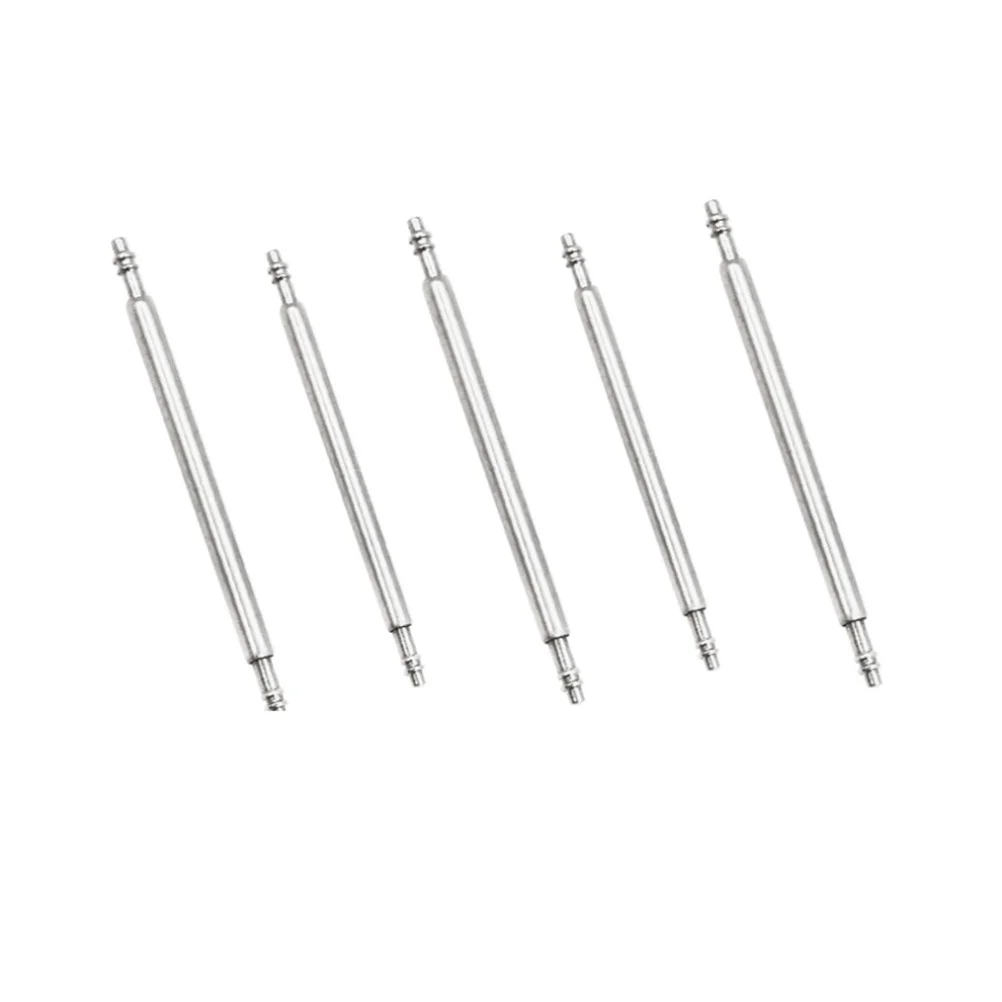 

4Pcs Watch Band Accessories Spring Bar Repair Tool Silver 22mm Strap Link Remover Connecting Pin Tool for Watchbands Watchmaker