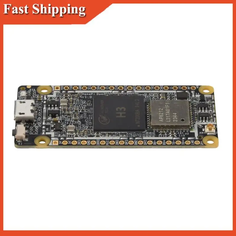 Эффективный для Nanopi Duo2 Allwinner H3 Cortex-A7 512 МБ DDR3 Память Wi-Fi BT4.0 Модуль Ubuntucore IOT Применение Развитие Кабан