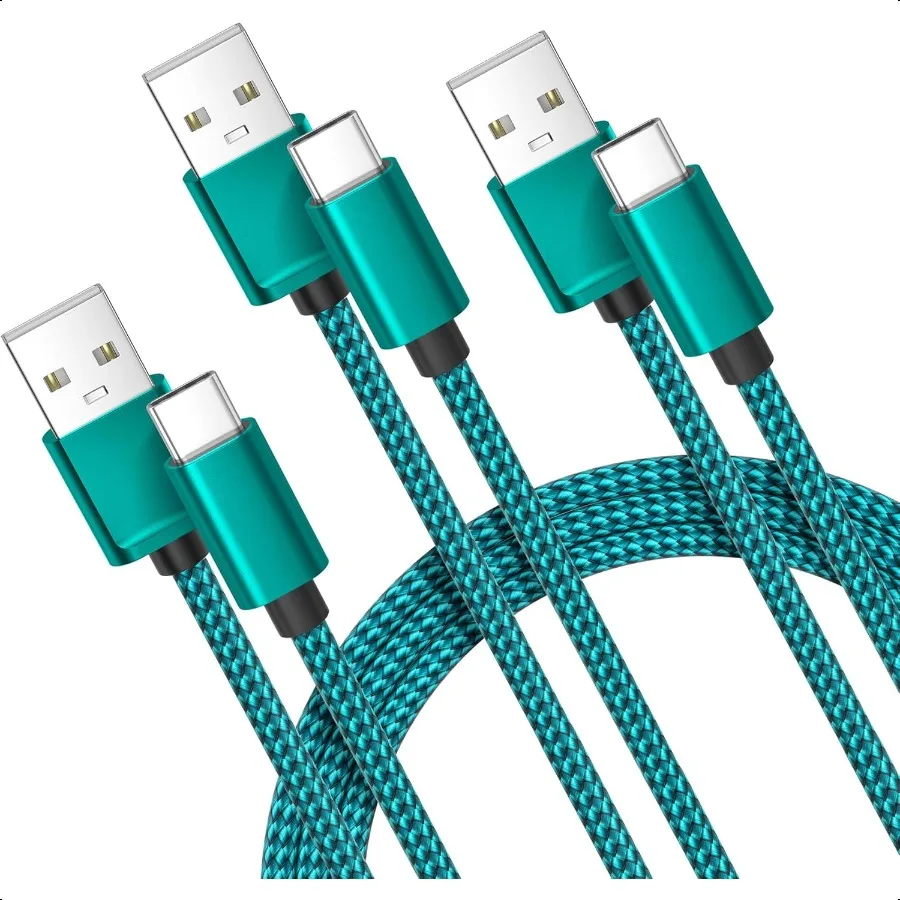 

Car Carplay Cable for iPhone 16 15 Pro Max 3Pack 3.3 6.6 10FTUSB A to USB C Car Charger Cord for iPad Pro 10 Air 4 5 Mini 7 6 A