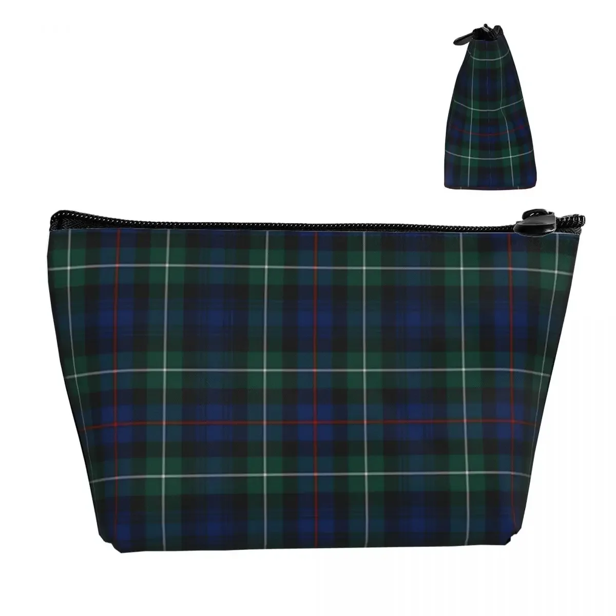 Clan Mackenzie Tartan Cosmetic Bag Women Cute Large Capacity Scotland Art Makeup Case Beauty Storage Toiletry Bags