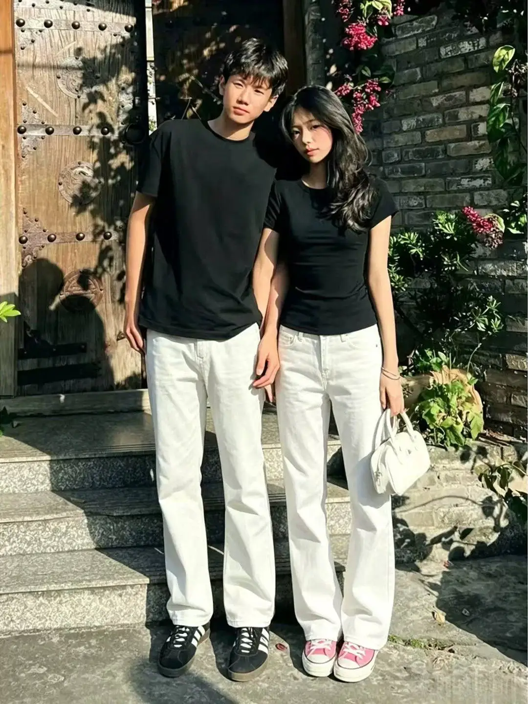 Cleanfit White Slim Fit Jeans Men's Summer Thin Wide Leg American Narrow Straight Tube Micro Flared Pants Knife 