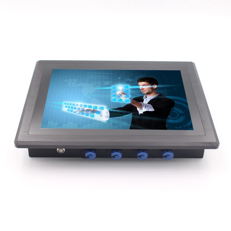 Outdoor Aluminium Industrie Panel PC Wasserdicht Touchscreen Tablet PC IP67 Für Boot