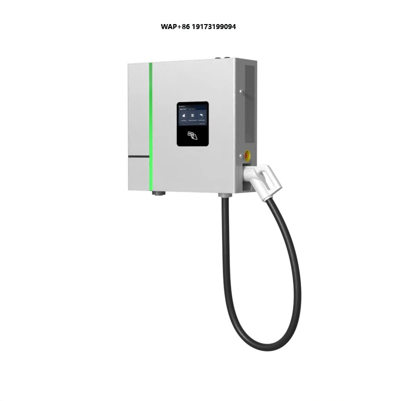 Floor-standing  Charging Pile Electric Car Station 30kw Usb Port Double  32a Charger for New Energy Vehicle