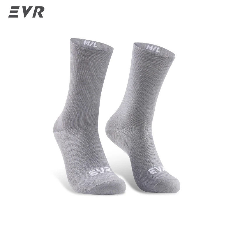 EVR Radsocken, professionelle Unisex-Radsocken für Rennrad, Mountainbike, Sportsocken, Strümpfe, hochelastisch, Zubehör für Laufen und Radfahren
