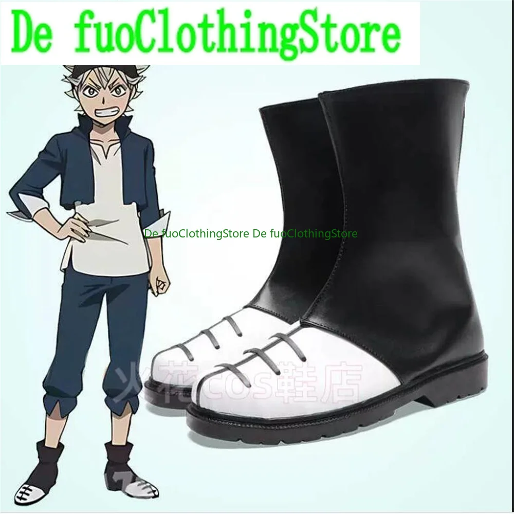 

Asta Black Clover Cosplay Shoes Boots Game Anime Party Halloween Christmas DefuoClothing Shoes Store