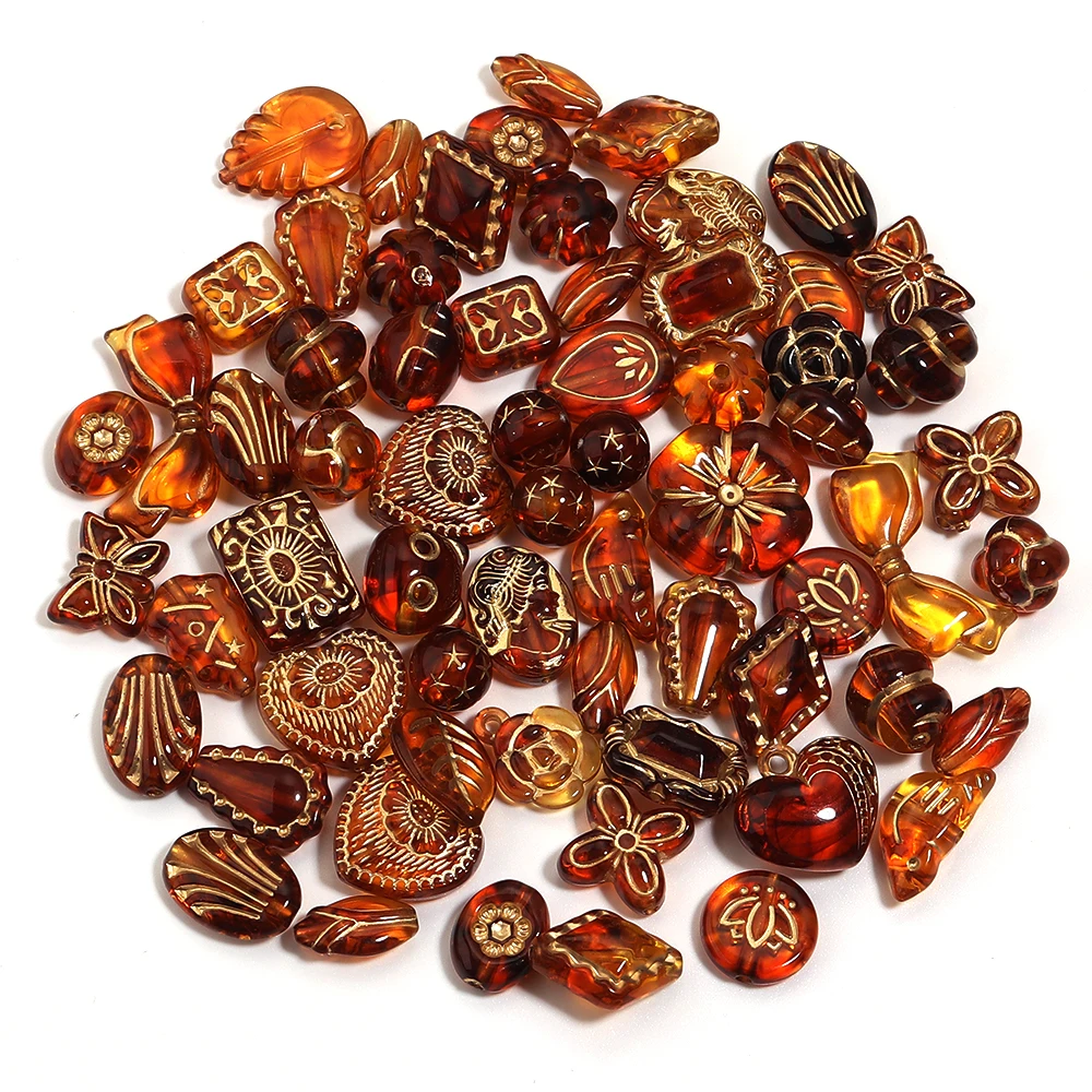 Mixed Classical Acrylic Beads for Jewellery Making