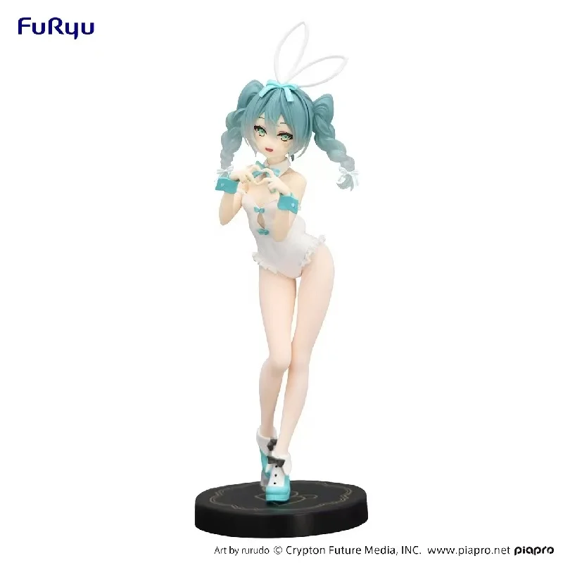 Hatsune Miku BCB Hatsune White Silk Bunny Girl White Handicraft