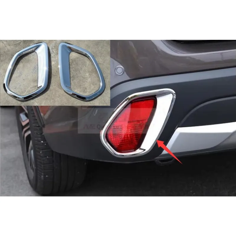 

Для Mitsubishi Outlander 2016 2017 2018 2019 2020 2021 ABS хромированная передняя противотуманная фара, крышка лампы, накладки, автоматическая защита, 2 шт.