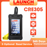 LAUNCH CRE305 Code Reader OBD2 Scanner Automotive Scanner Diagnostic Tools ABS SRS Check Engine Diagnostic Tools Automotive Tool