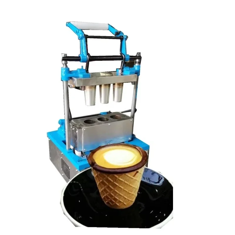 Mini Machine électrique comestible pour café, biscuits, thé, gaufrette, tasse de café comestible