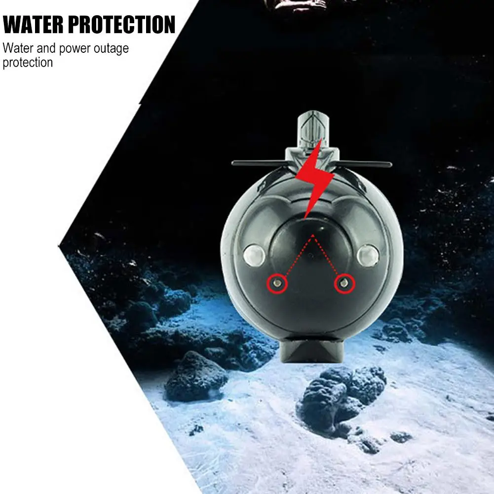 لعبة غواصة لاسلكية للتحكم عن بعد، حركة 6 اتجاهات، بطارية قابلة لإعادة الشحن مقاومة للماء لحمام السباحة في الهواء الطلق للأطفال التعليمية