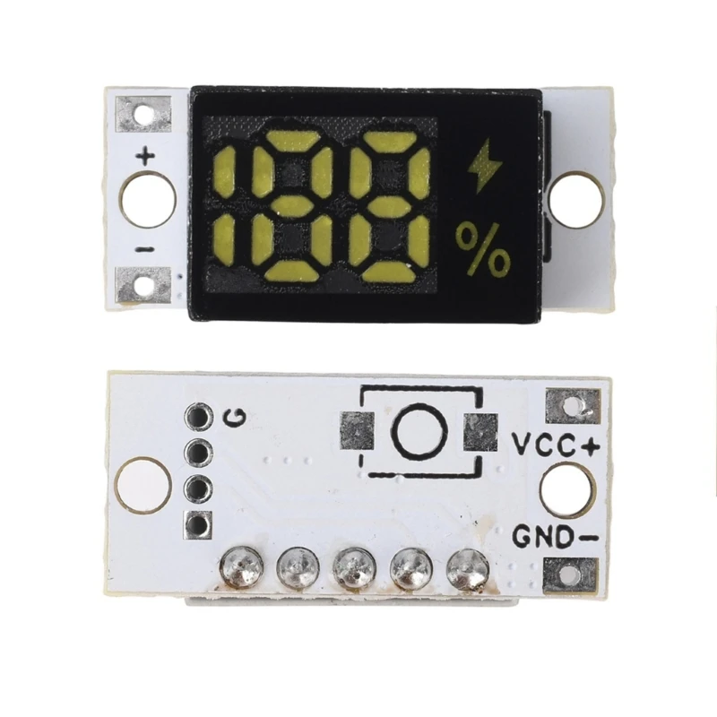 462D Professional Battery Charging Level Meter With Wide Compatibility For 21700 Cells