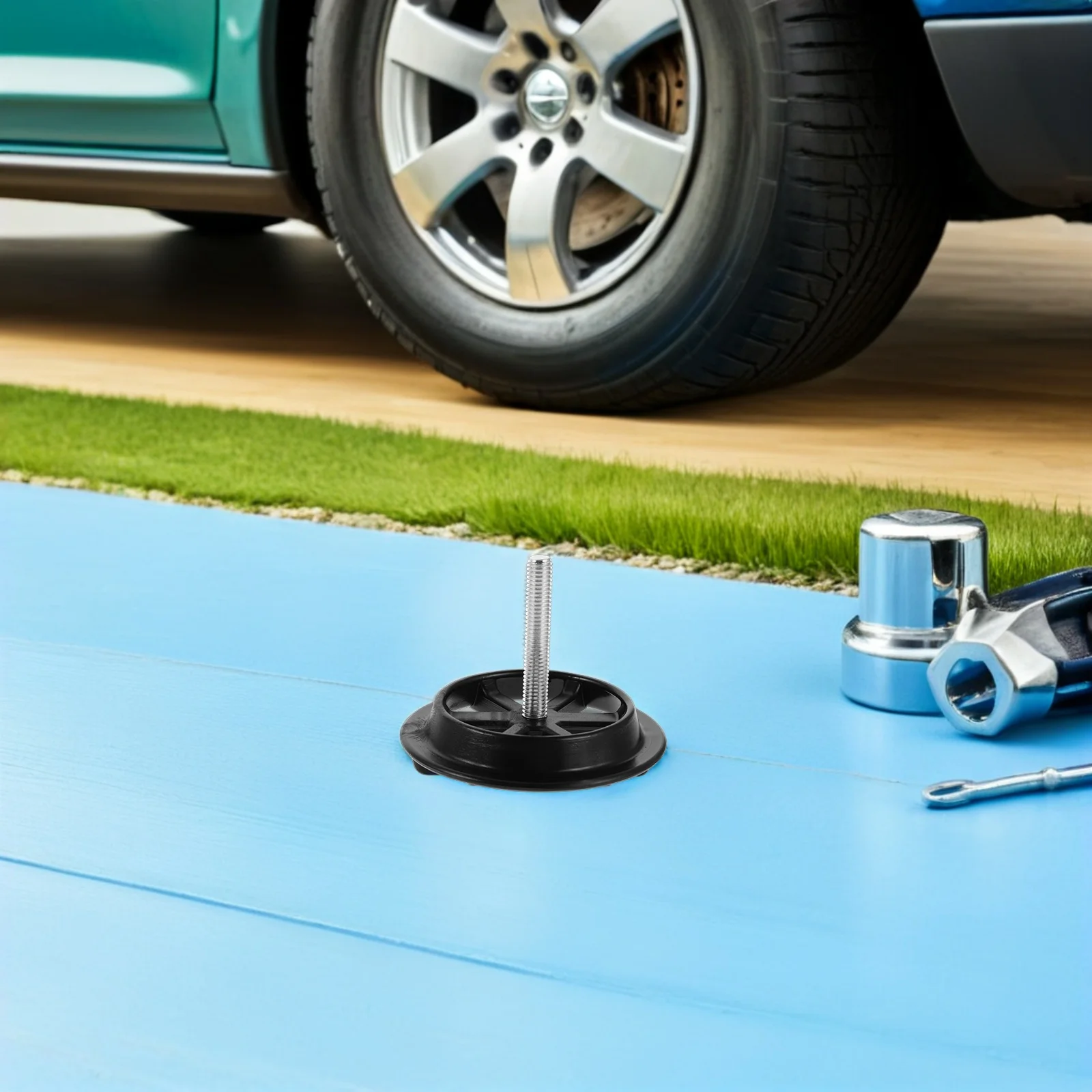 

Spare Tire Bracket Screw Black L-Bracket Mounting Bolt For Car Wheel Carrier Replacement Hold Down Clamp Fastener Repair Tool