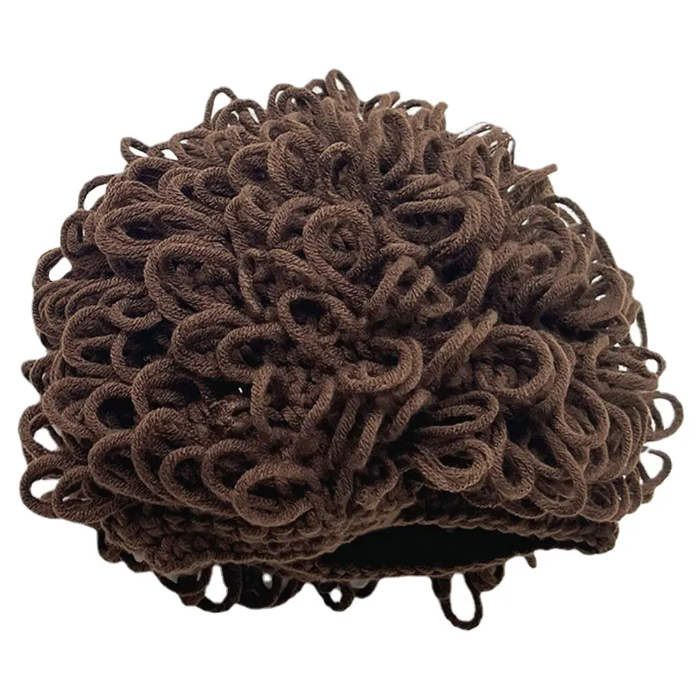 

Baby Knitted Hat Woolen Yarn Warm Winter Cap For Newborn Infant Toddler Decorative Knit Cap Photo Prop Party Outdoor Wear