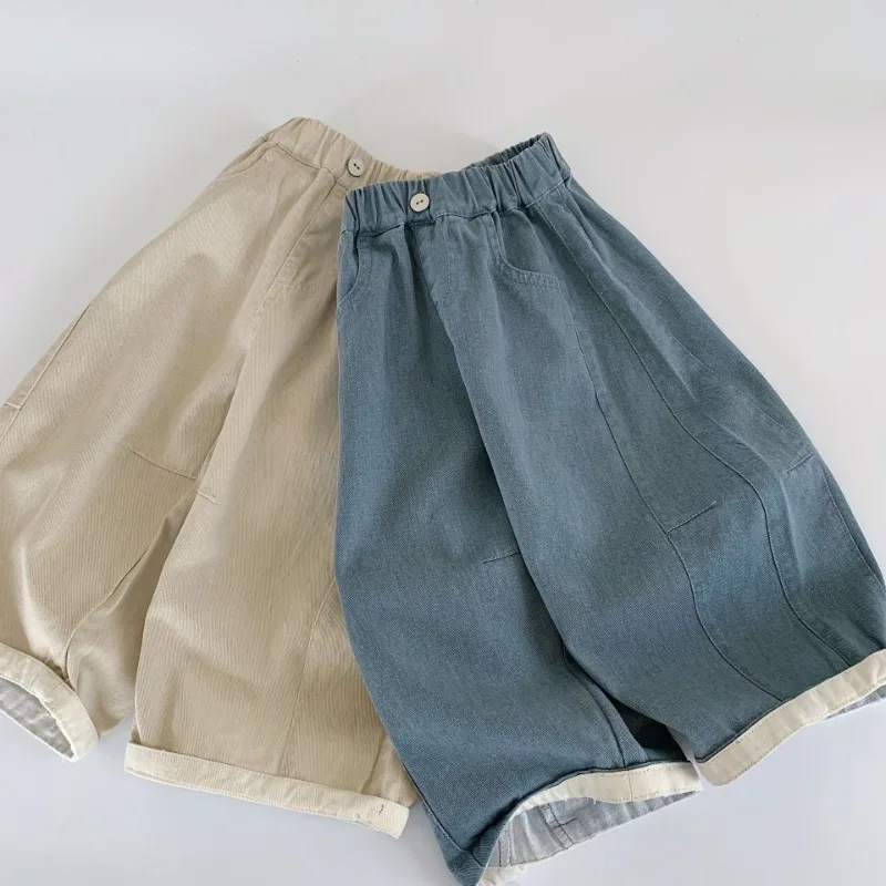 

Baby Girls Boys Pants Kids Solid Color Pant for Toddler Cotton Trouser 2025 Spring Autumn Children Clothing Casual