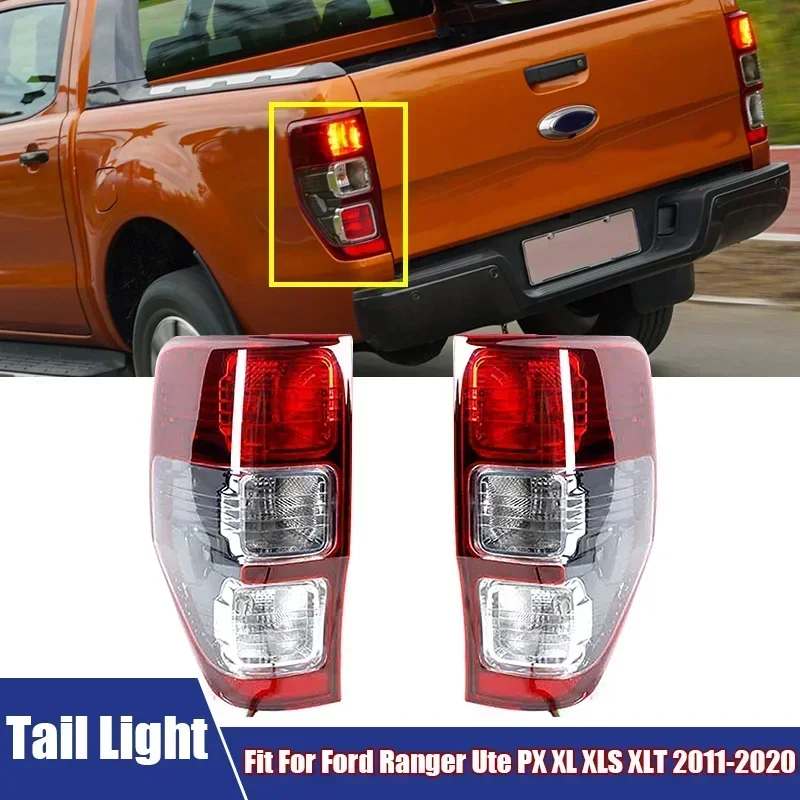 

Left, Right Car Tail Light Assembly Rear Brake Signal Lamp With Bulbs And Wiring Fit For Ford RANGER Ute PX XL XLS XLT 2011-2020