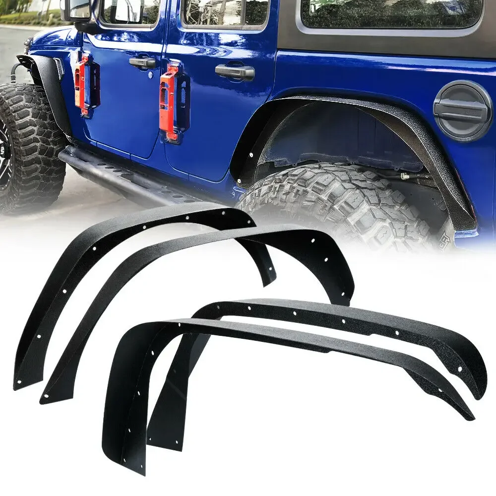 Spedking 2018+ Car Offroad 4x4 Auto Accessories fender flares for JEEP WRANGLER  JL