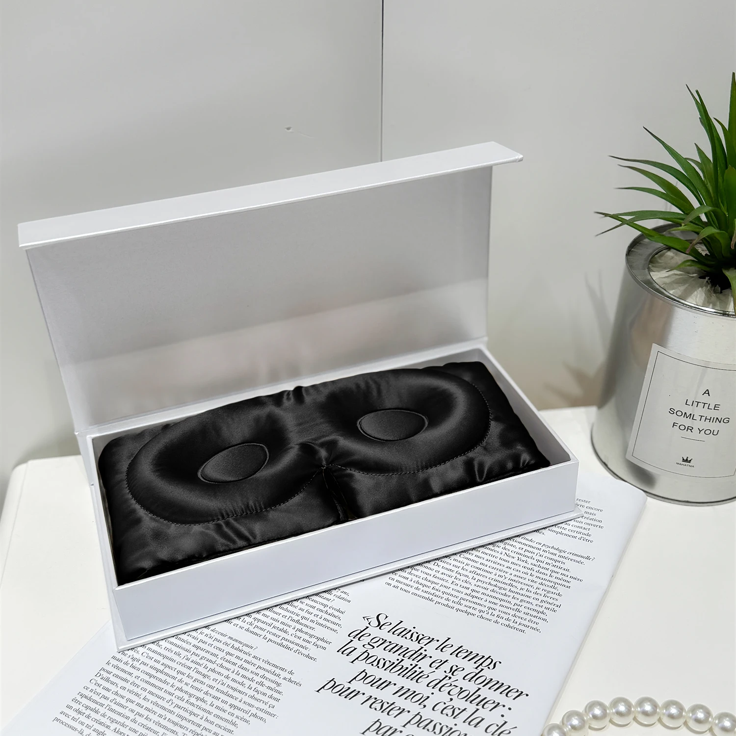 100% Natural Silk Sleep Mask F - đánh giá và giá Luxury Natural Skincare
