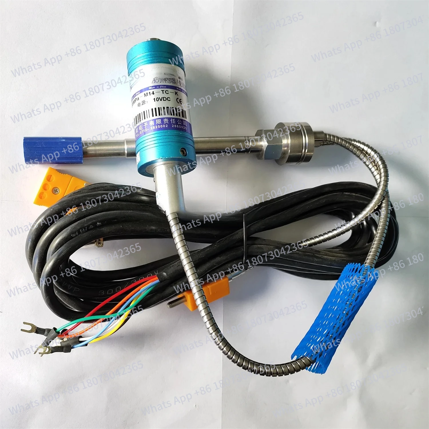 

PT131-35MPa-M14x1,5-K + PS20-RS485 Высокотемпературный датчик температуры давления расплава 2 мВ/В