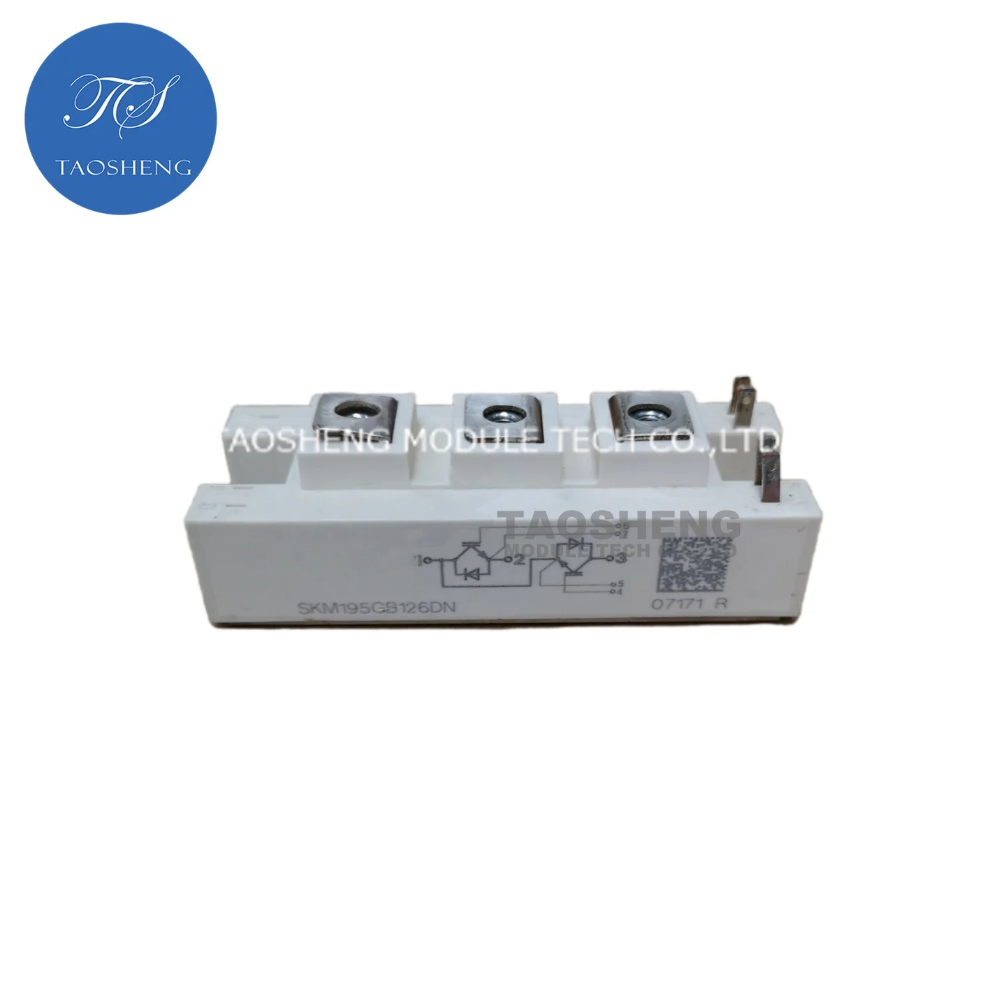 

1 шт. SKM195GB126DN 195A/1200V Новый и оригинальный IGBT-модуль【TAOSHENG】 # TS037
