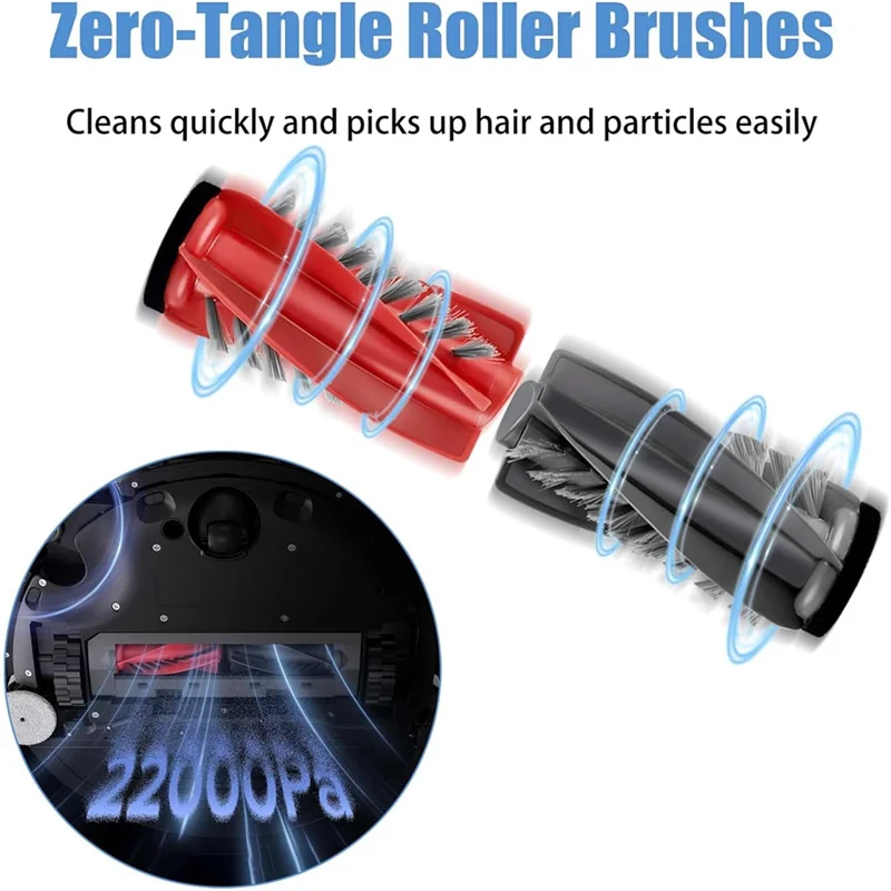 A83G-Roborock Saros 10/G30 / S9 Maxv ウルトラ掃除機部品メインサイドブラシフィルター高速セルフクリーニングブラシ