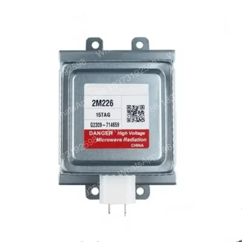 Magnetrón de microondas 2M226 15TAG refrigerado por aire con placa inferior larga, equipo de microondas, tubo electrónico de vacío, tubo de calentamiento