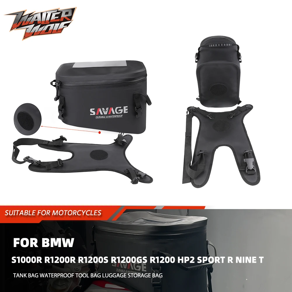 

Motorycle Tank Bag Waterproof Tool Luggage Storage Bag For BMW S1000R R1200R R1200S R1200GS Adventure R1200 HP2 Sport R Nine T