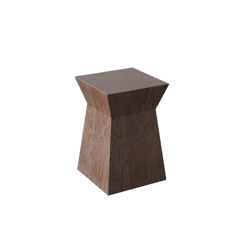 K*-Modern Style Solid Wood Pier Coffee Table Bench Household Tree Stump Breakfast Ornaments Root Carving Wolff 5 Year Warranty
