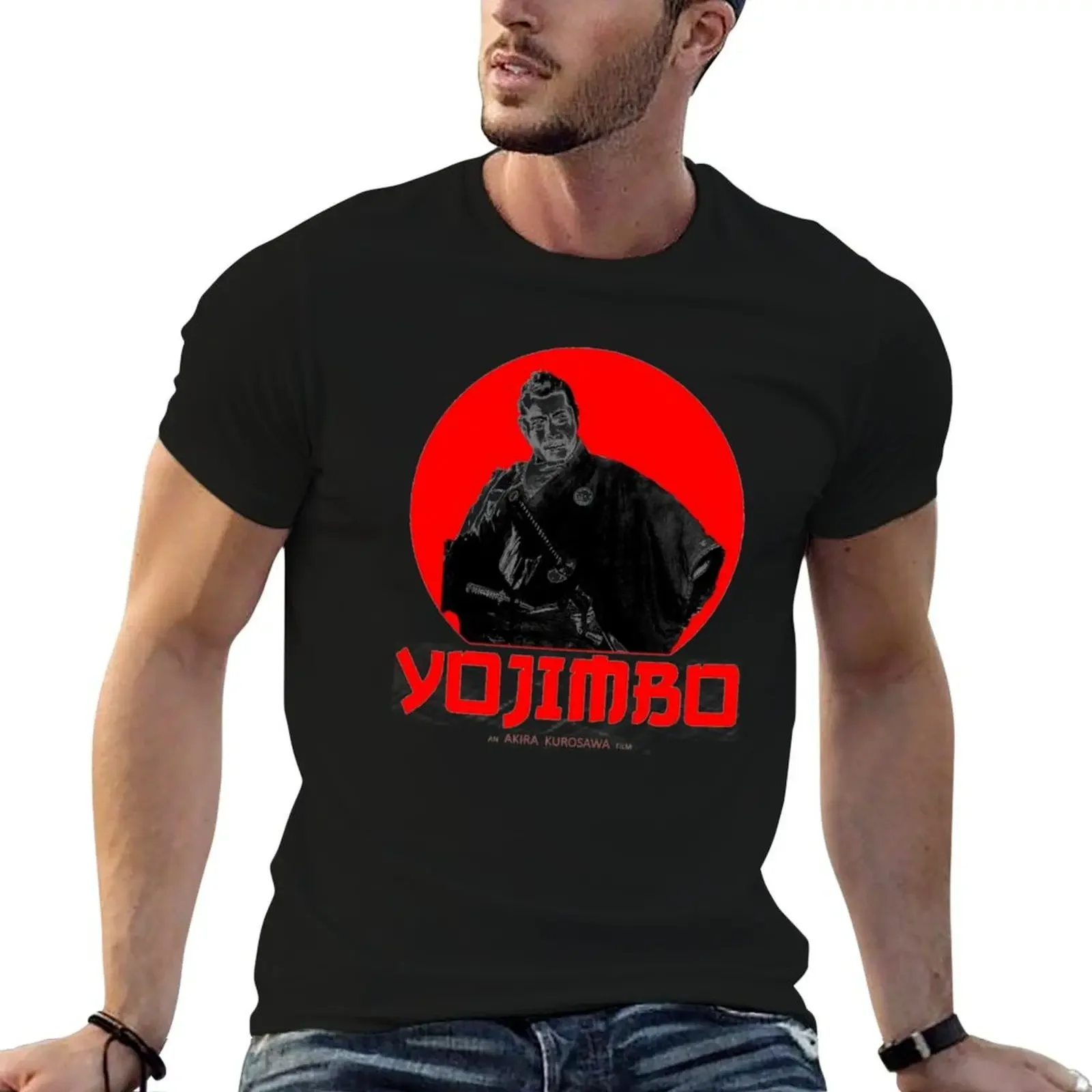 YOJIMBO SANJURO AKIRA KUROSAWA CLASSIC SAMURAI TOSHIRO MIFUNE T-Shirt vintage graphic tee summer top oversized t shirts for men