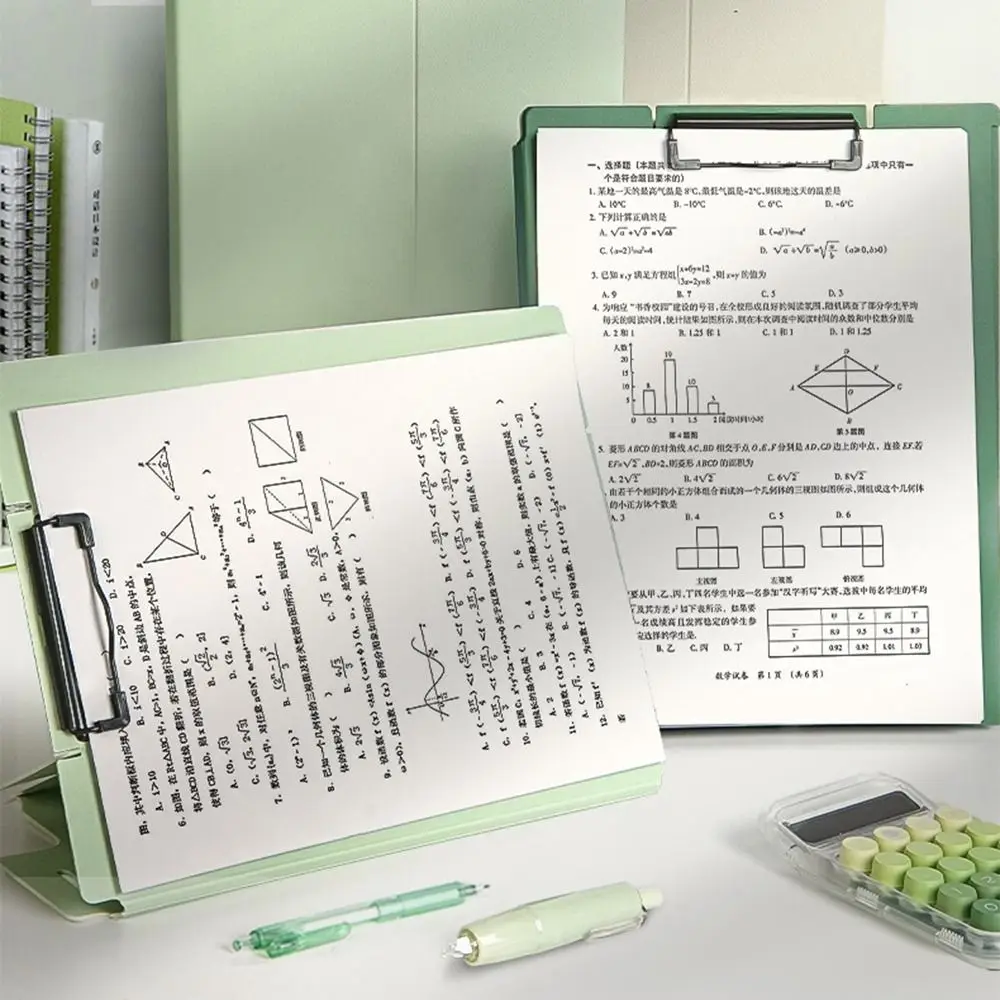 Портфели, подставка для блокнота, папка для файлов, складная портативная папка с зажимом для доски формата А4, буфер обмена, подставка для документов, бумаги, школьная витрина