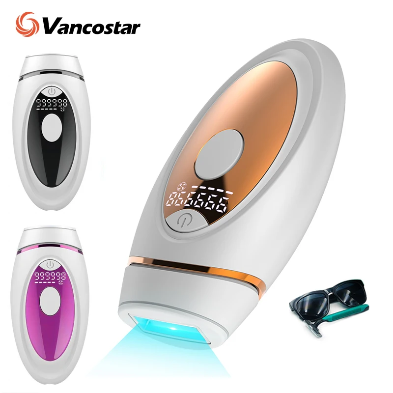 999000 Flashes IPL Epilator LCD Laser Hair Removal Painless Permanent Photoepilation for Men Women Trimmer Electric Depilador