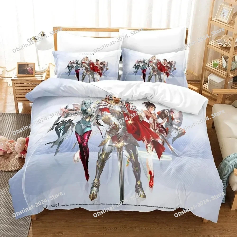 

3D Lineage The Chaotic Throne Bedding Set Printed Bed Set Duvet Cover Sheet Pillowcase Bed Soft Quilt Cover Full Queen King Size