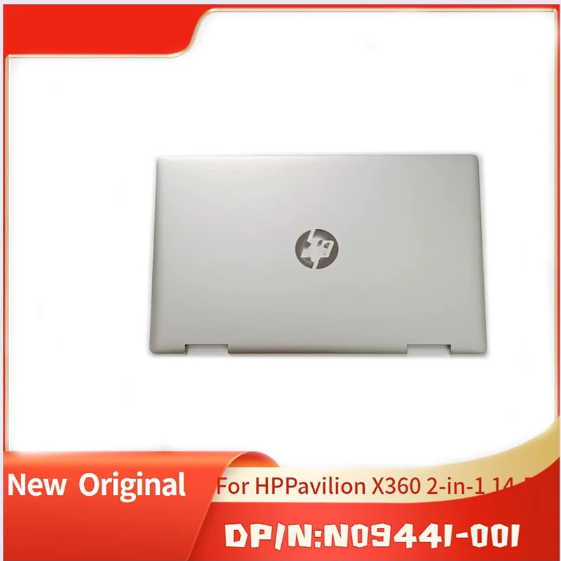 N09441-001 Silver Brand New Original LCD Back Cover for HP Laptop Pavilion X360 2-in-1 14-EK