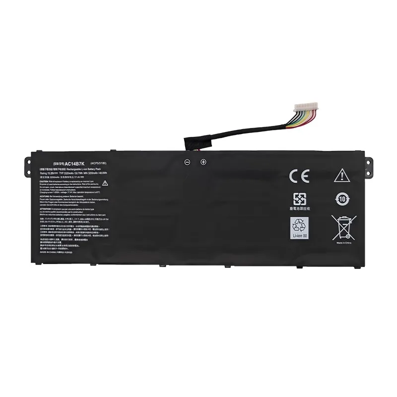 New 4ICP5/57/80 Laptop battery 15.28V 3200mAh For Acer Nitro 5 AN515-42 Swift SF314-52 SP515-51GN AC14B7K