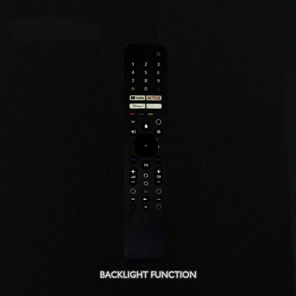 New RMF-TX621U Voice Backlight Remote Control For Sony 4K Bravia Smart TV KD-50X85J KD-55A90J KD-55X9500G KD-65X8500G